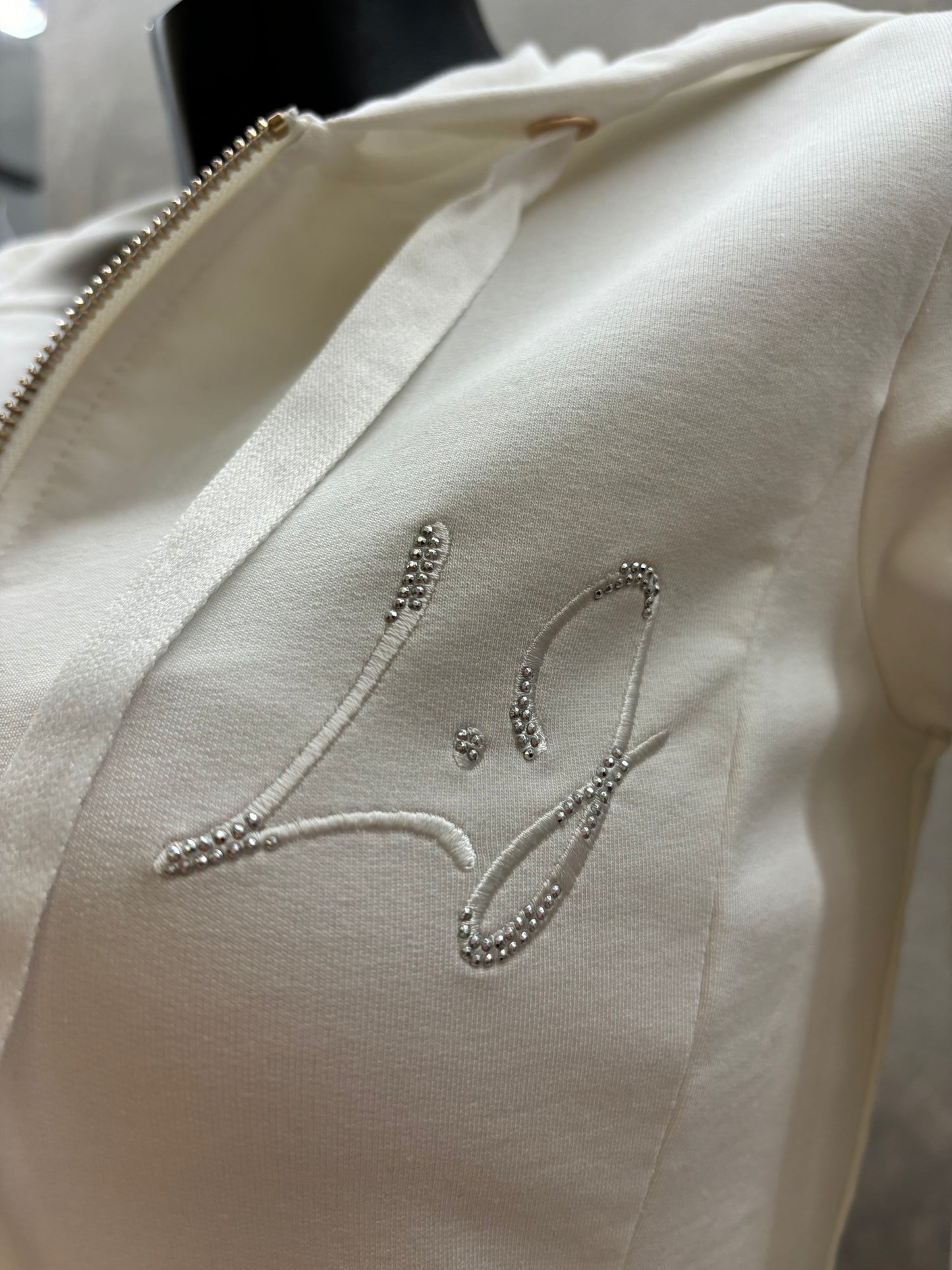 Felpa con zip Liujo