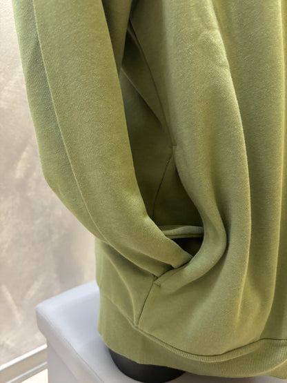 Felpa Armani con Zip e tasche laterali