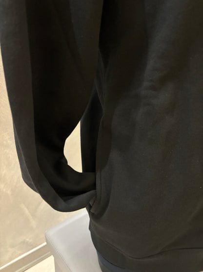 Felpa Armani con Zip e tasche laterali