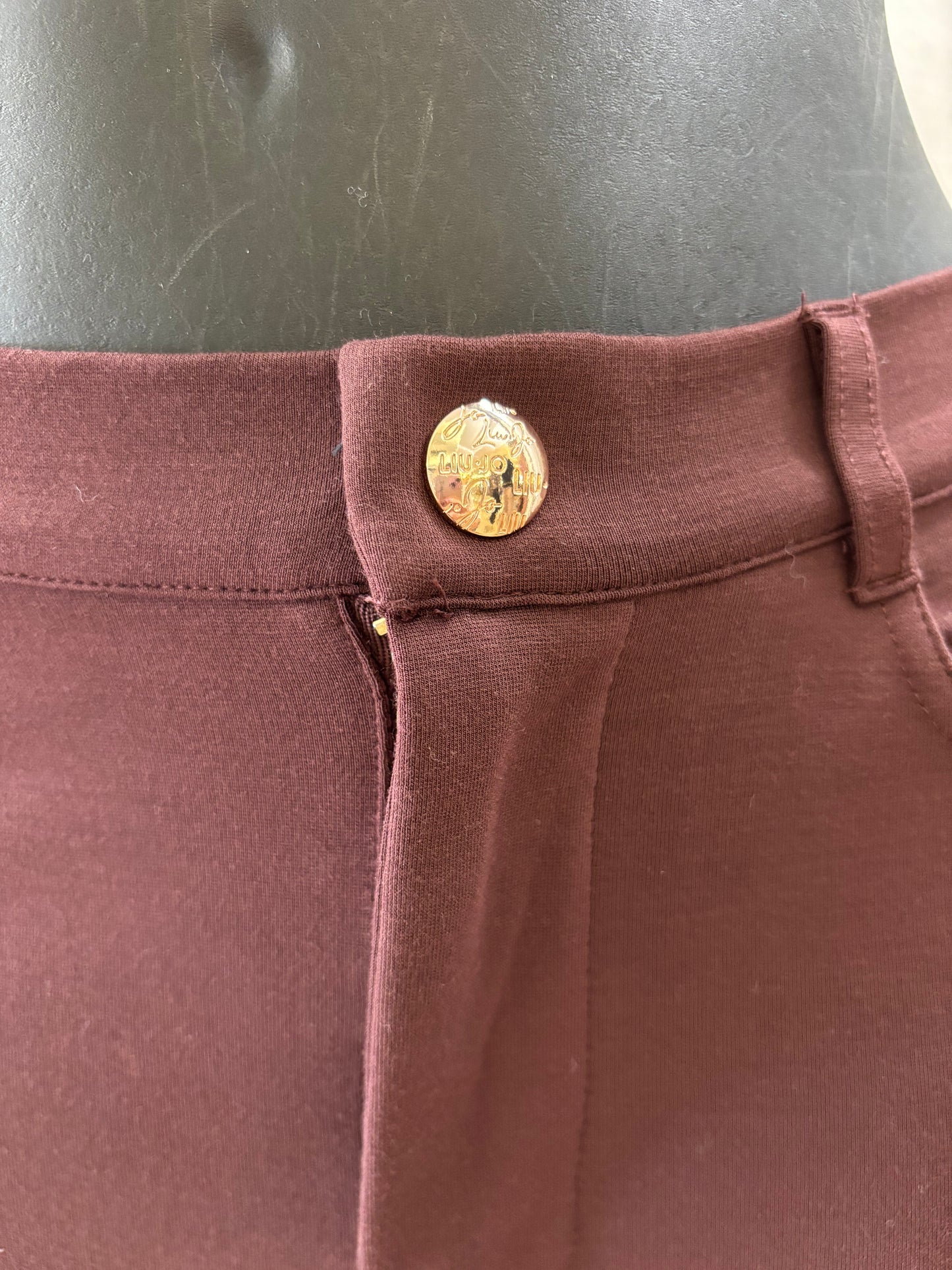 Pantalone skinny bordeaux Liujo