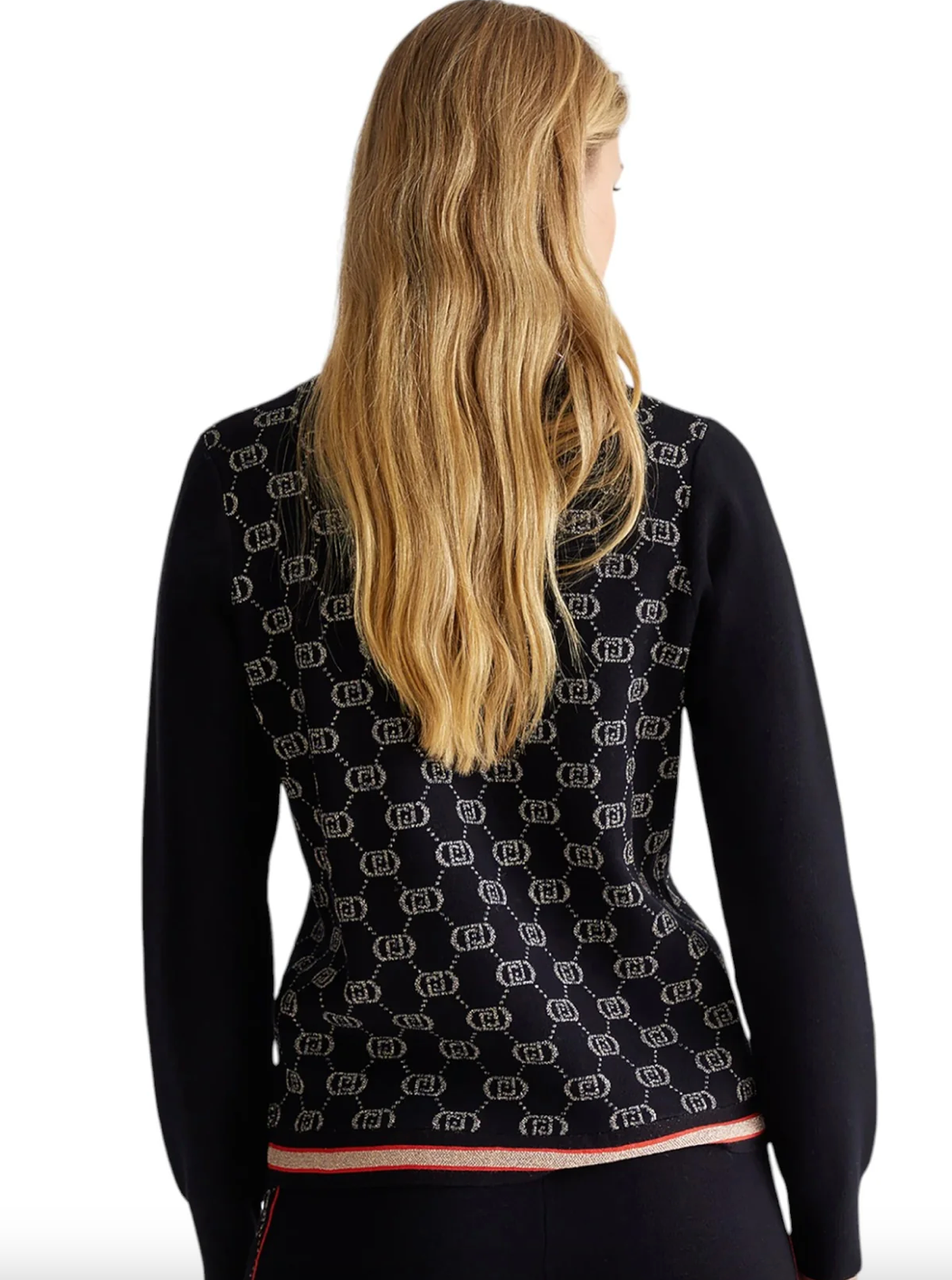 Maglione Girocollo Liujo Black rose